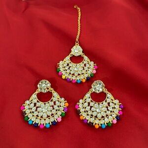 Earring and Tikka